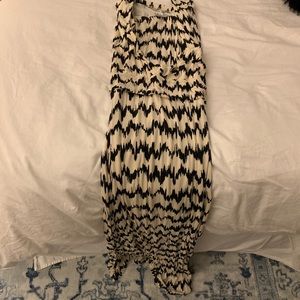 REVOLVE black and white maxi dress